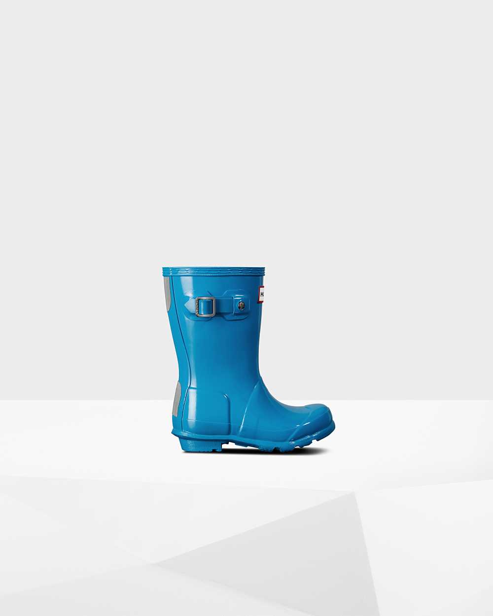 Botas De Agua Niños - Hunter Original Little Gloss Azules - TXSKWI-038 - Azules